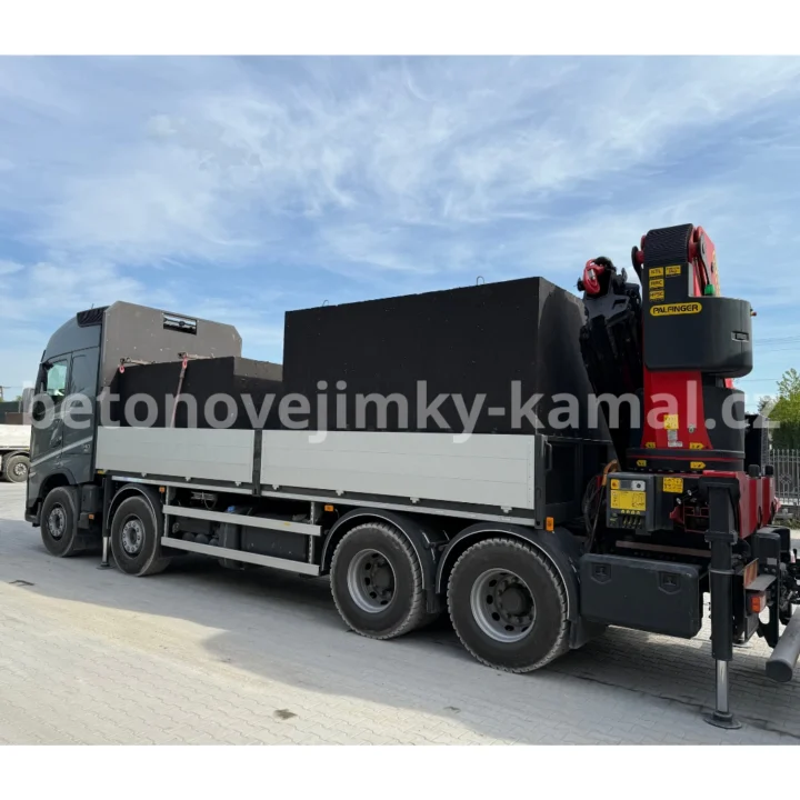 Dvoukomorova jímka 12m³ - vysoká (300×240×212cm) - Obrázek 5