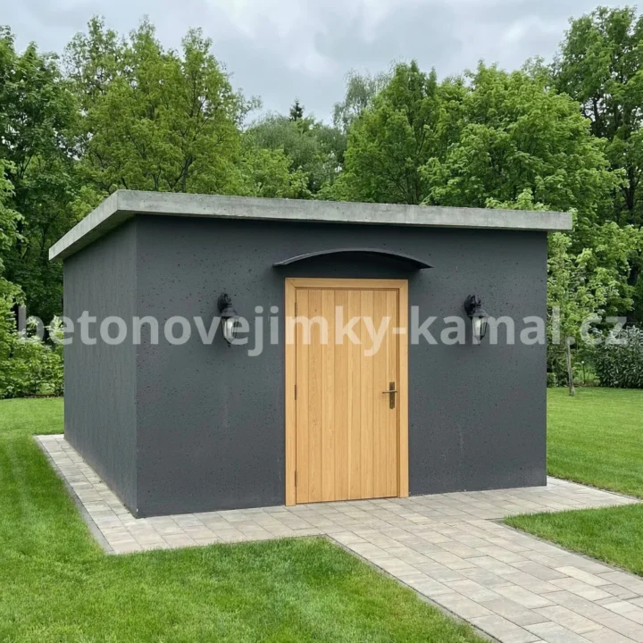 Betonový sklep s plochou střechou a vstupem na delší straně – (300x240x212cm) - Obrázek 5