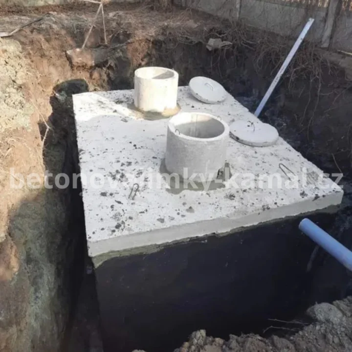 Dvoukomorova jímka 12m³ - vysoká (300×240×212cm) - Obrázek 4