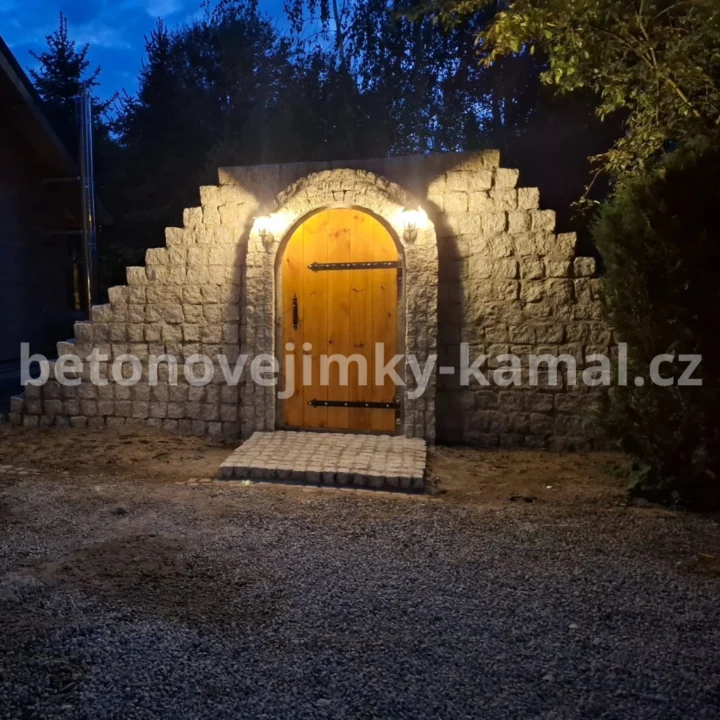 Betonová předsíň přímá – prefabrikovaný vstup do sklepa - Obrázek 4