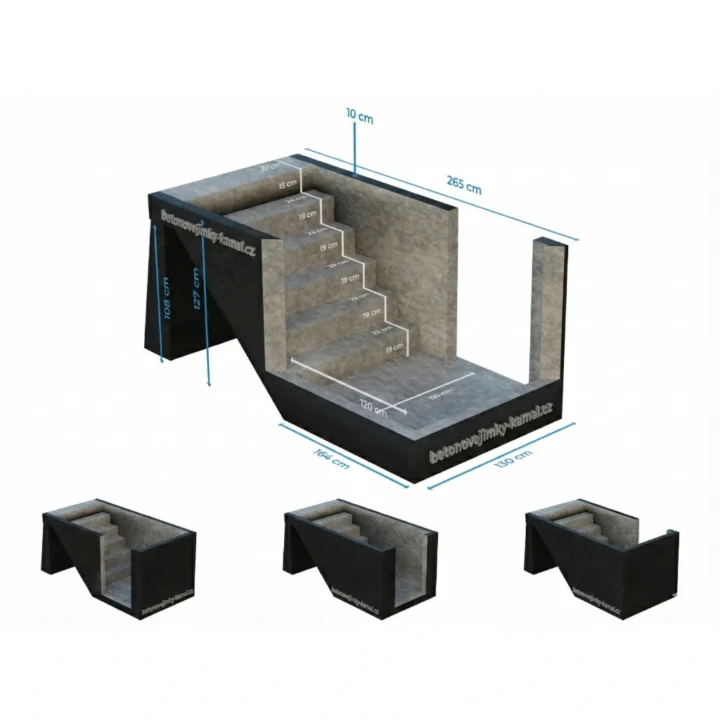 Schody do betonového sklepa - Obrázek 2